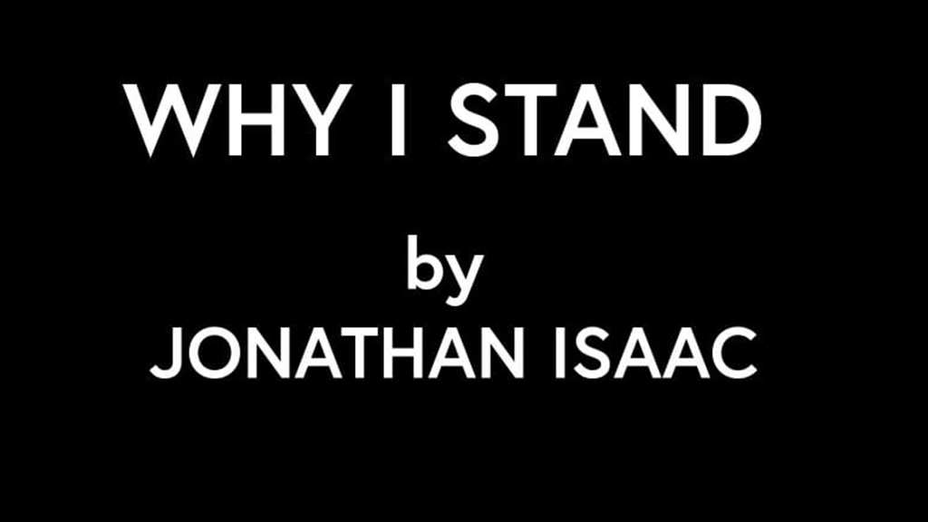  WHY I STAND